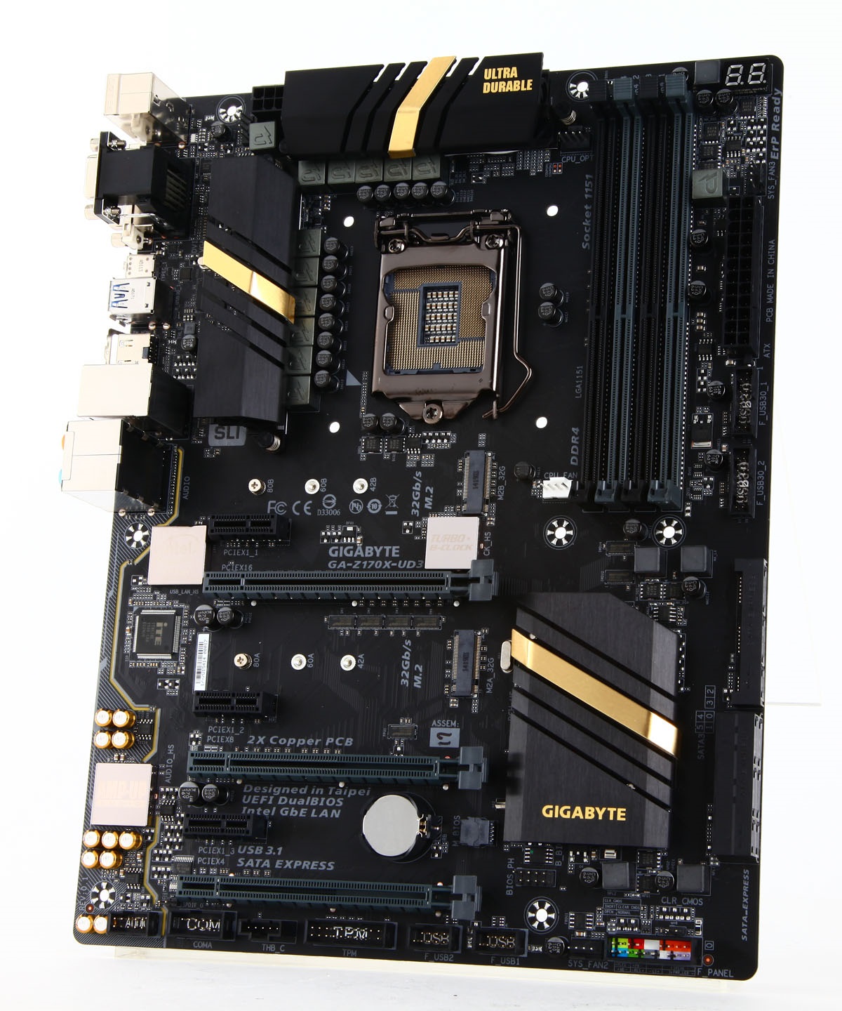 Risorsa grafica - foto, screenshot o immagine in genere - relativa ai contenuti pubblicati da nvidiazone.it | Nome immagine: Gigabyte-GA-Z170X-UD3_1.jpg