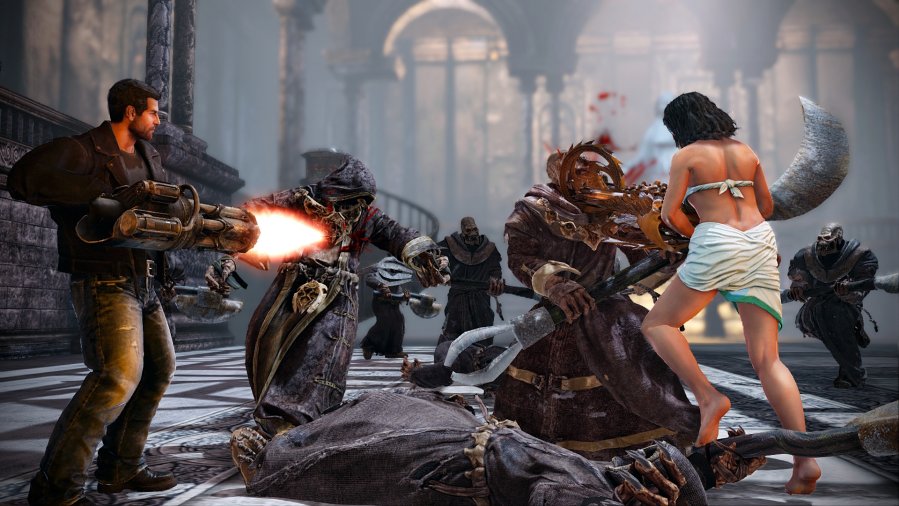 Risorsa grafica - foto, screenshot o immagine in genere - relativa ai contenuti pubblicati da atizone.it | Nome immagine: Painkiller-Hell-Damnation_3.jpg