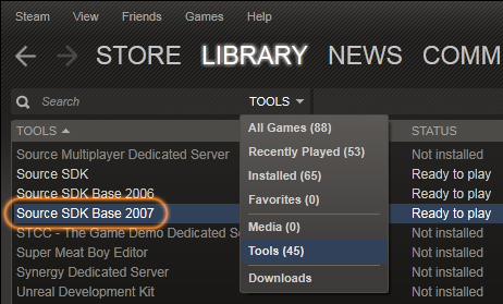 Media asset (photo, screenshot, or image in full size) related to contents posted at 3dfxzone.it | Image Name: Source-SDK-Base-2007-Steam.jpg