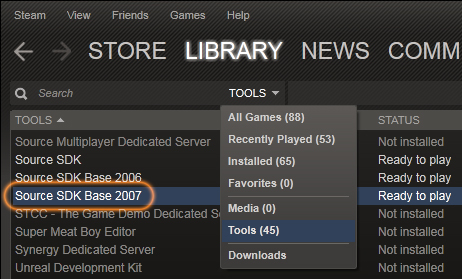 Media asset (photo, screenshot, or image in full size) related to contents posted at 3dfxzone.it | Image Name: Source-SDK-Base-2007-Steam.jpg