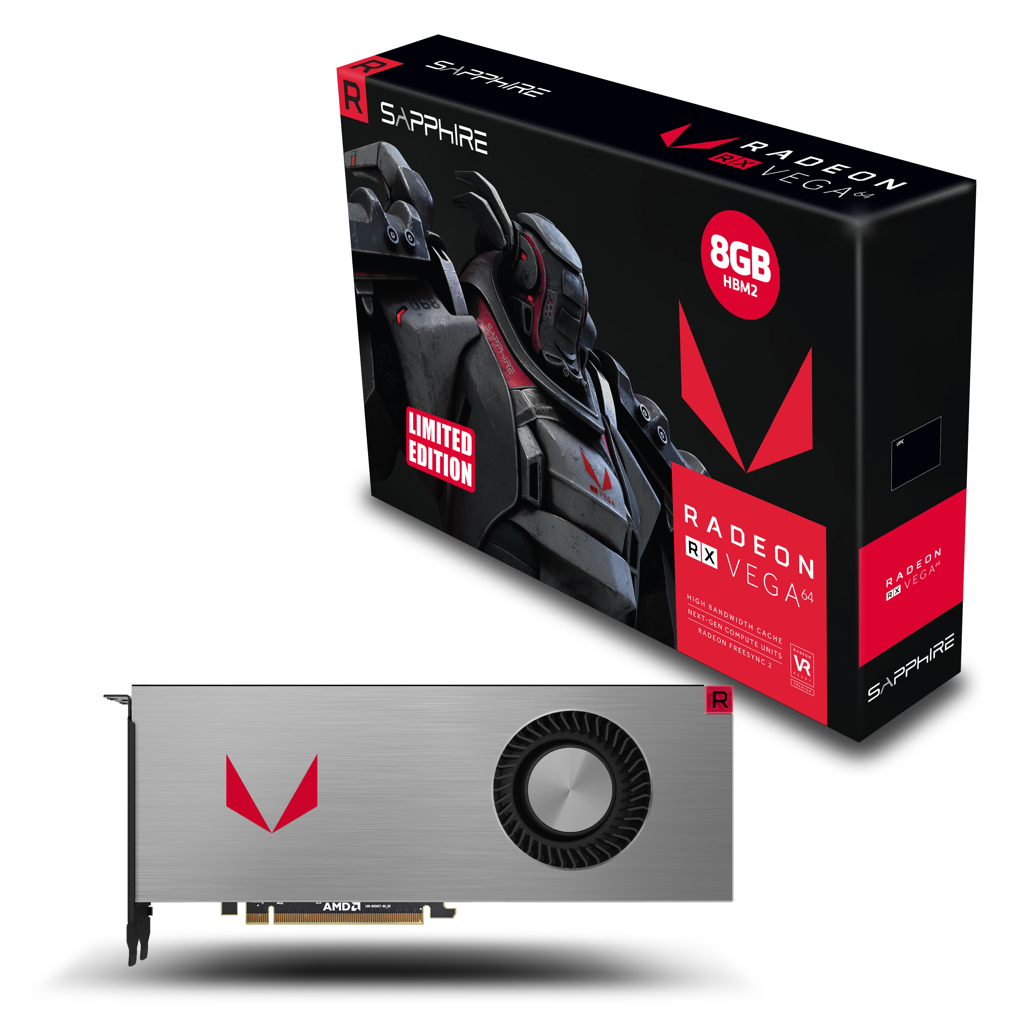 Media asset in full size related to 3dfxzone.it news item entitled as follows: EA annuncia C & C: Red Alert 3 su PC, Playstation 3 e Xbox 360 | Image Name: new26834_SAPPHIRE-Radeon-RX-Vega-64-8GB-HBM2_5.jpg