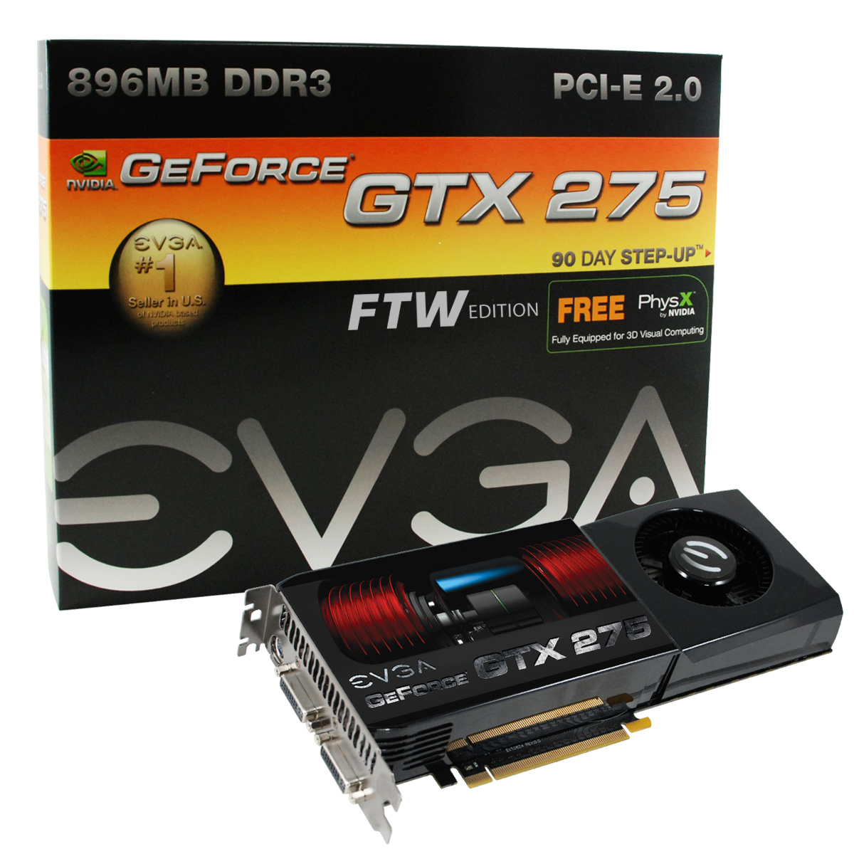 Immagine pubblicata in relazione al seguente contenuto: EVGA lancia la  GeForce GTX 275 FTW Edition (OC by factory) | Nome immagine: news10102_3.jpg