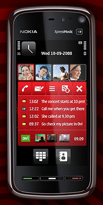 Immagine pubblicata in relazione al seguente contenuto: L'iPhone  avanti: Nokia rinnova lo smartphone XpressMusic 5800 | Nome immagine: news10139_1.jpg