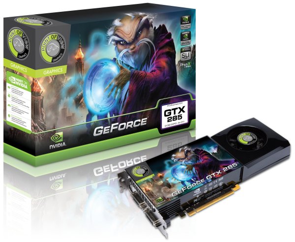 Immagine pubblicata in relazione al seguente contenuto: Da Point Of View una GeForce GTX 285 con 2GB di RAM G-DDR3 | Nome immagine: news10240_1.jpg