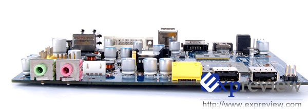 Media asset in full size related to 3dfxzone.it news item entitled as follows: Foto di una motherboard di ASL per cpu Atom N330 basata su Ion | Image Name: news10257_2.jpg