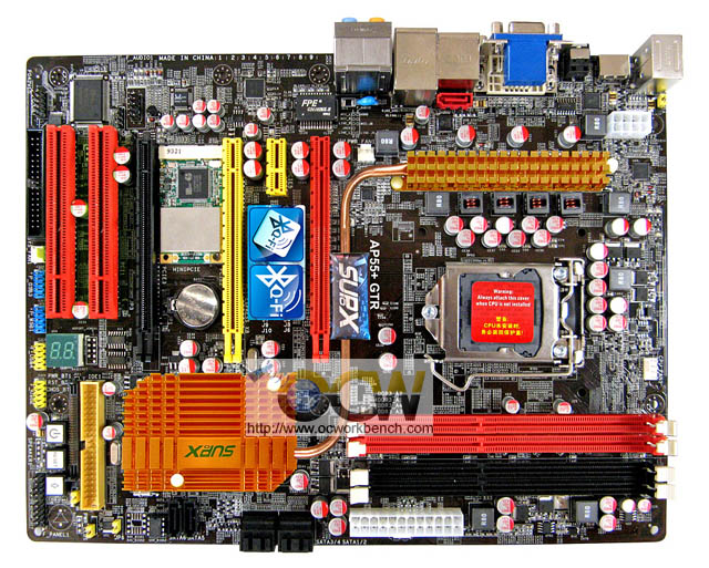 Immagine pubblicata in relazione al seguente contenuto: Foto e info sulla motherboard SUPoX AP55+ GTR per cpu Core i5 | Nome immagine: news10399_1.jpg