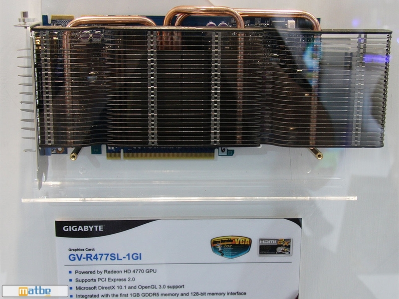 Immagine pubblicata in relazione al seguente contenuto: Da Gigabyte una Radeon HD4770 e una GeForce 9800GT fan less | Nome immagine: news10582_1.jpg