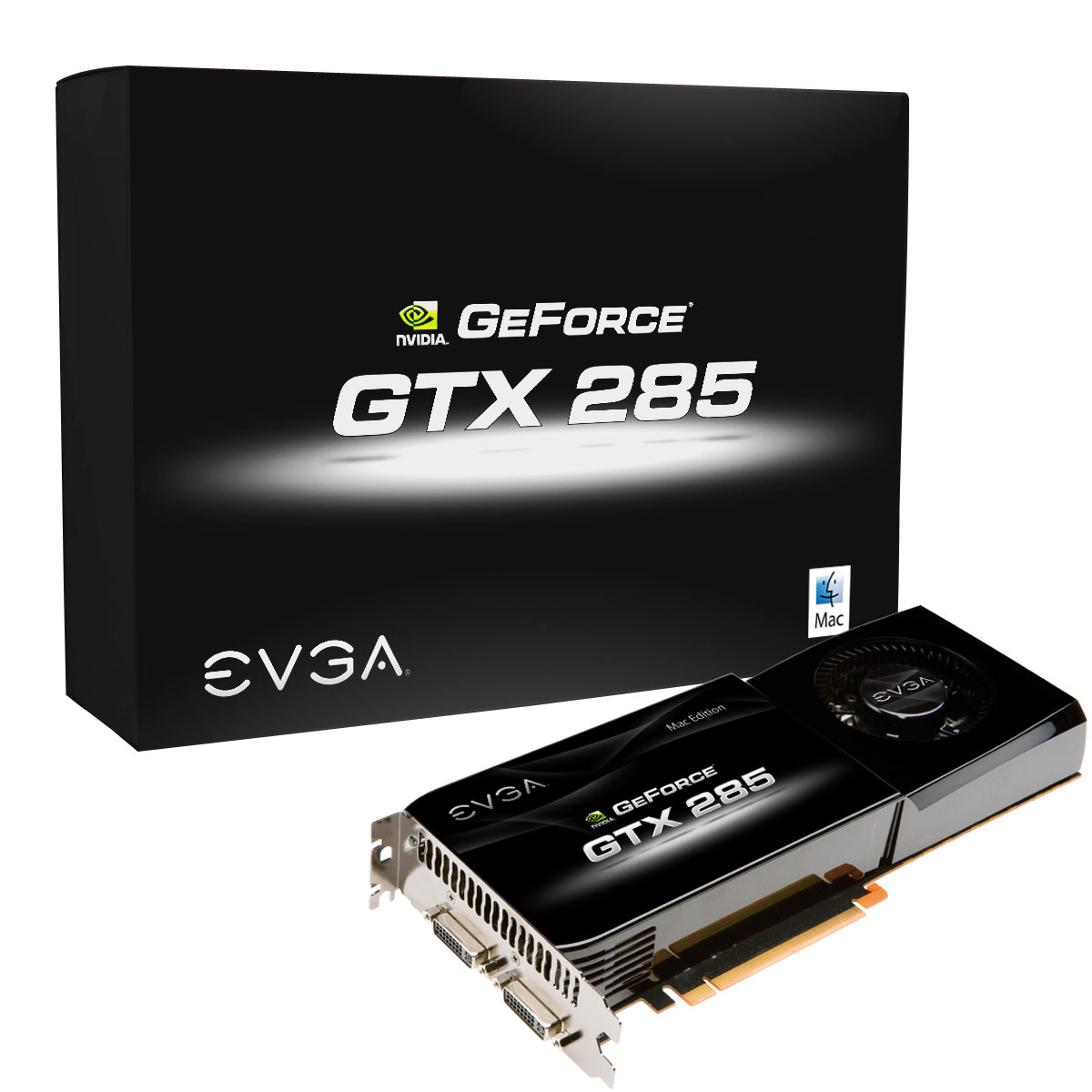 Immagine pubblicata in relazione al seguente contenuto: EVGA lancia la scheda grafica EVGA GTX 285 Mac Edition | Nome immagine: news10644_1.jpg