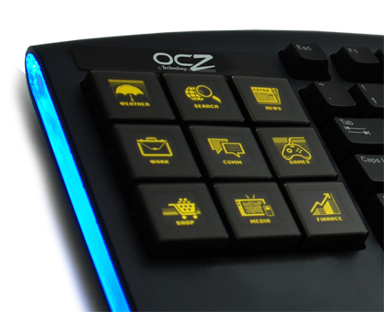 Immagine pubblicata in relazione al seguente contenuto: OCZ Technology annuncia la tastiera Sabre OLED per il gaming | Nome immagine: news10780_2.jpg