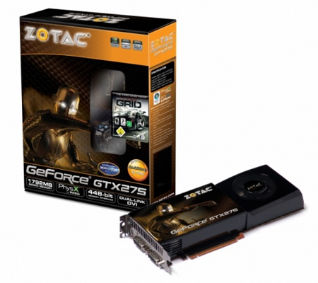 Immagine pubblicata in relazione al seguente contenuto: ZOTAC presenta una GeForce GTX 275 con 1792MB di RAM | Nome immagine: news10799_1.jpg