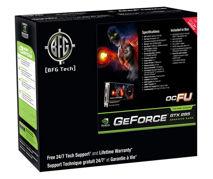 Immagine pubblicata in relazione al seguente contenuto: BFG lancia due card GeForce GTX 295 e GTX 285 overclocked | Nome immagine: news10933_4.jpg