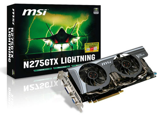 Immagine pubblicata in relazione al seguente contenuto: 3D & Overclocking: MSI lancia la video card N275GTX Lightning | Nome immagine: news11215_1.jpg