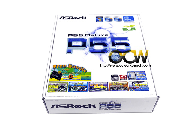 Media asset in full size related to 3dfxzone.it news item entitled as follows: ASRock, la P55 Deluxe  SATA III Ready con controller esterno | Image Name: news11228_1.jpg