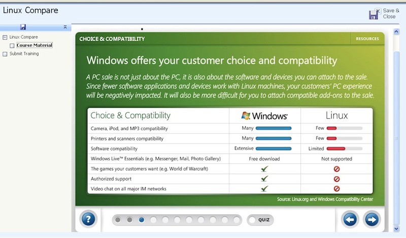 Immagine pubblicata in relazione al seguente contenuto: On line le slide interne di Microsoft sul confronto Windows - Linux | Nome immagine: news11408_2.jpg