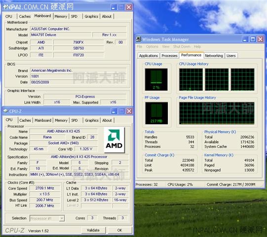 Media asset in full size related to 3dfxzone.it news item entitled as follows: La cpu AMD Athlon II X3 425 pu diventare Phenom II X4 940 | Image Name: news11663_2.jpg