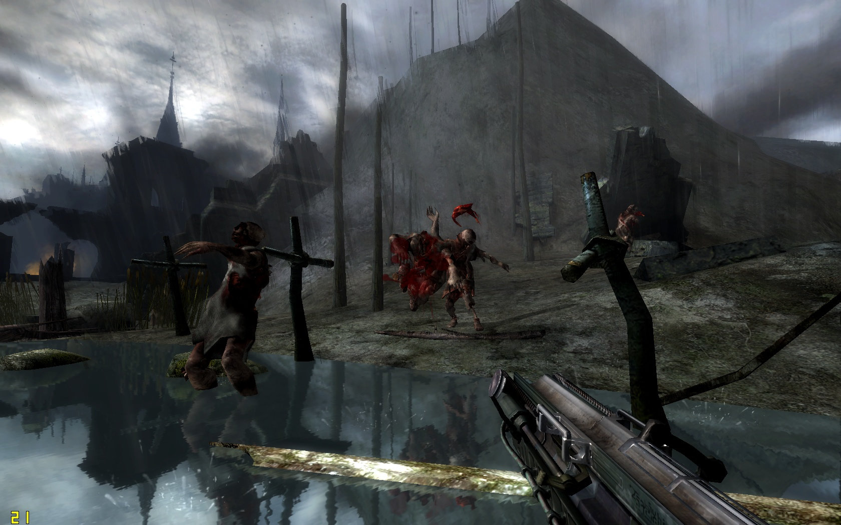 Immagine pubblicata in relazione al seguente contenuto: JoWood pubblica la demo per PC di Painkiller Resurrection | Nome immagine: news11740_4.jpg