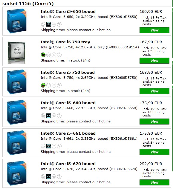 Media asset in full size related to 3dfxzone.it news item entitled as follows: Sul mercato le cpu a 32nm Core i3 e Core i5 Clarkdale di Intel | Image Name: news11926_1.jpg