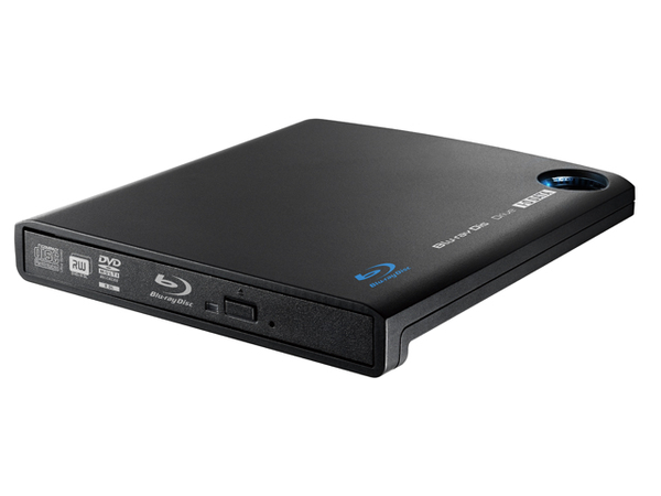 Immagine pubblicata in relazione al seguente contenuto: I-O Data lancia il burner Blu-ray esterno in formato slim BRP-US6 | Nome immagine: news12002_1.jpg