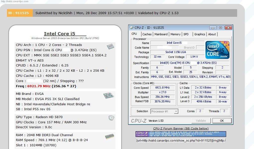 Immagine pubblicata in relazione al seguente contenuto: Prestazioni da record in overclock per le cpu Intel Clarkdale | Nome immagine: news12184_1.jpg