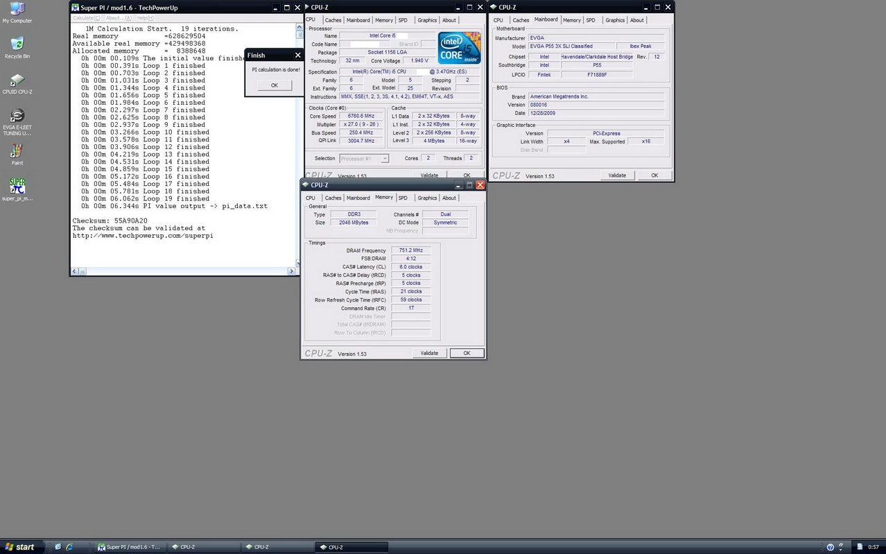 Immagine pubblicata in relazione al seguente contenuto: Prestazioni da record in overclock per le cpu Intel Clarkdale | Nome immagine: news12184_2.jpg