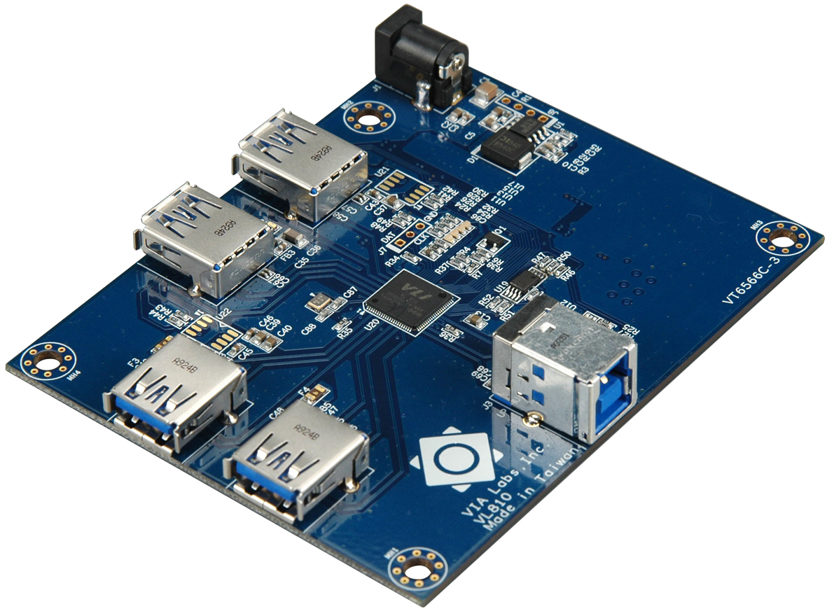 Immagine pubblicata in relazione al seguente contenuto: VIA annuncia VL810, il primo hub controller USB 3.0 a chip singolo | Nome immagine: news12220_2.jpg