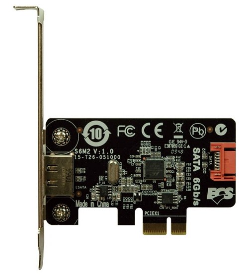 Immagine pubblicata in relazione al seguente contenuto: Da ECS i controller USB 3.0 U3N2 e SATA III S6M2 per bus PCI-E | Nome immagine: news12340_2.jpg