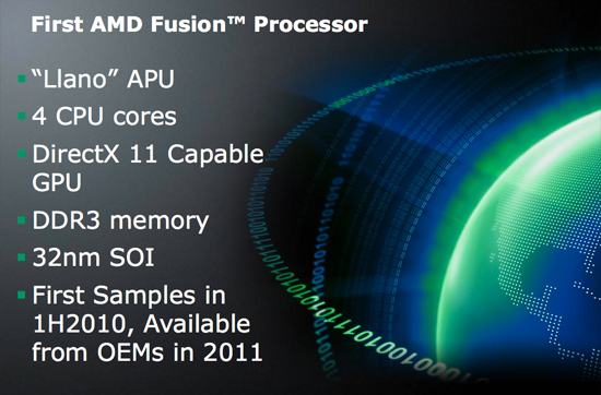 Immagine pubblicata in relazione al seguente contenuto: ISSCC: AMD anticipa le feature della piattaforma Fusion (Llano) | Nome immagine: news12483_1.jpg