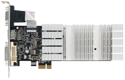 Immagine pubblicata in relazione al seguente contenuto: Albatron annuncia la video card Geforce G210-512 PCIe x1 | Nome immagine: news12503_1.jpg