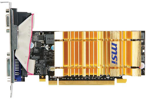Immagine pubblicata in relazione al seguente contenuto: Chip di RAM DDR2 firmati ATI per la GeForce 210 di MSI | Nome immagine: news12593_1.jpg