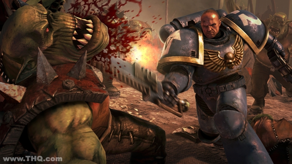 Immagine pubblicata in relazione al seguente contenuto: Da THQ i primi screenshots di Warhammer 40,000: Space Marine | Nome immagine: news12604_2.jpg