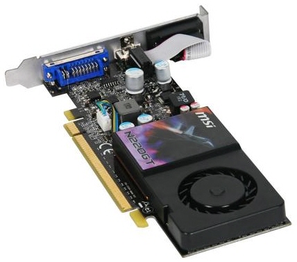 Immagine pubblicata in relazione al seguente contenuto: MSI, in arrivo la card GeForce low-profile N220GT-MD1GL/D3 | Nome immagine: news12859_2.jpg