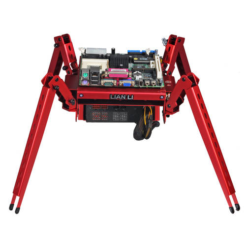 Media asset in full size related to 3dfxzone.it news item entitled as follows: Lian Li lancia Spider Test Bench, un case a forma di ragno | Image Name: news12966_1.jpg