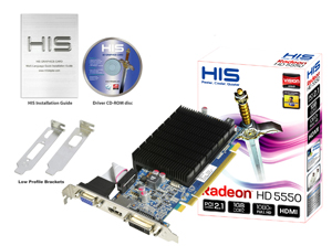 Immagine pubblicata in relazione al seguente contenuto: HIS annuncia la card Radeon 5550 Silence 1GB DDR2 PCIe | Nome immagine: news13066_3.jpg