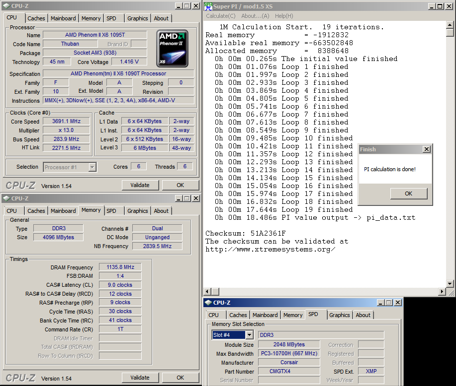 Immagine pubblicata in relazione al seguente contenuto: Corsair si da all'overclock: Phenom II X6 con DDR3 @ 2271.6MHz | Nome immagine: news13165_1.jpg
