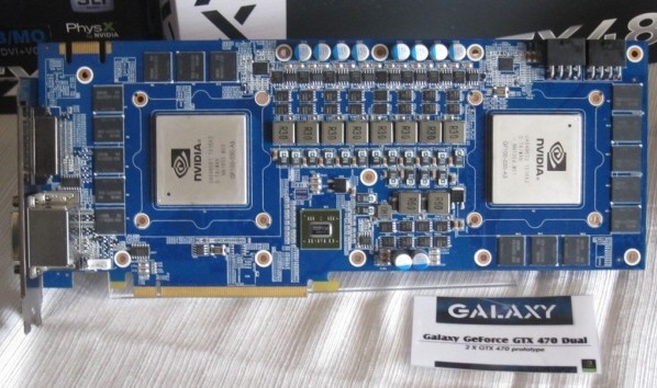 Immagine pubblicata in relazione al seguente contenuto: E' di Galaxy la prima GeForce dual-gpu con chip grafici Fermi | Nome immagine: news13268_2.jpg