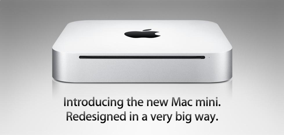 Immagine pubblicata in relazione al seguente contenuto: Apple annuncia il nuovo Mac mini interamente riprogettato | Nome immagine: news13357_1.jpg