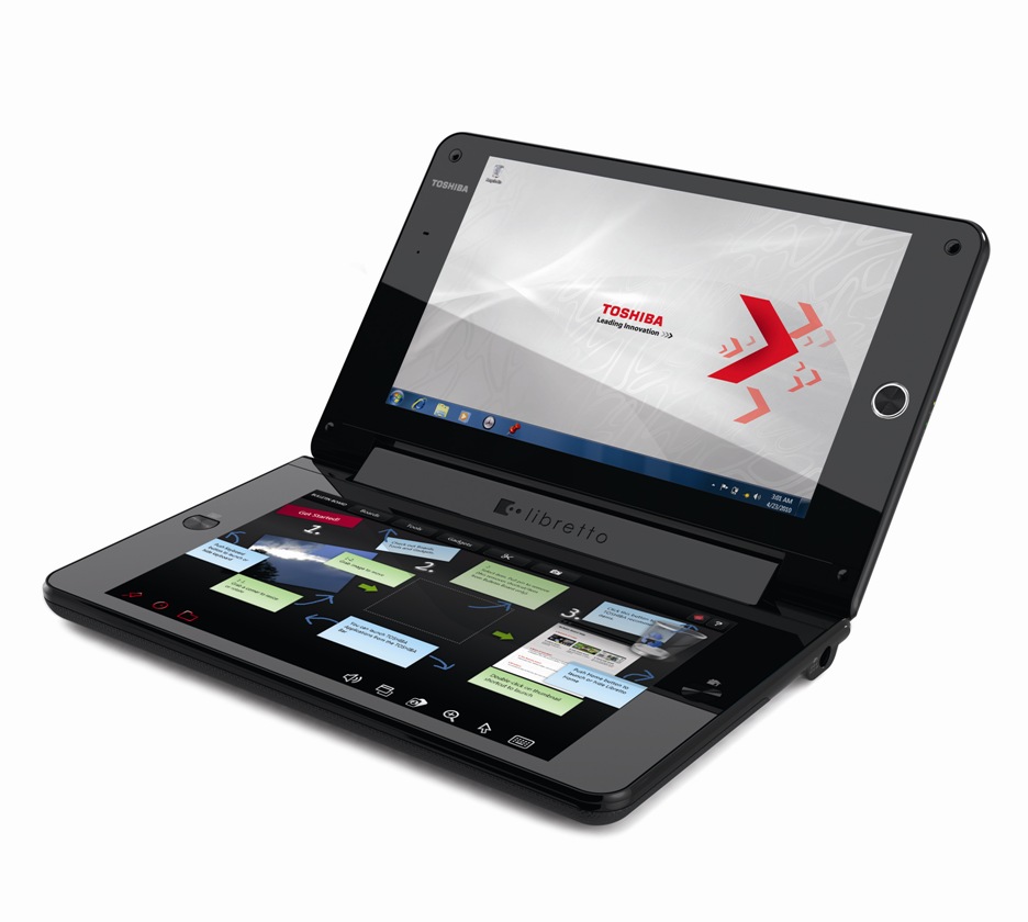 Immagine pubblicata in relazione al seguente contenuto: Toshiba annuncia il notebook dual-screen Libretto W100 | Nome immagine: news13373_1.jpg
