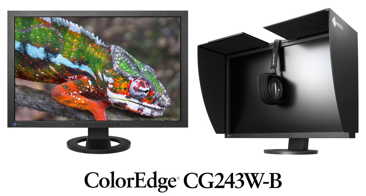 Immagine pubblicata in relazione al seguente contenuto: Eizo annuncia il monitor professionale ColorEdge CG243W-B | Nome immagine: news13377_1.jpg