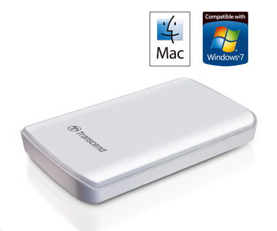 Immagine pubblicata in relazione al seguente contenuto: Transcend annuncia l'hard drive esterno StoreJet 25D2-W per Mac | Nome immagine: news13444_1.jpg