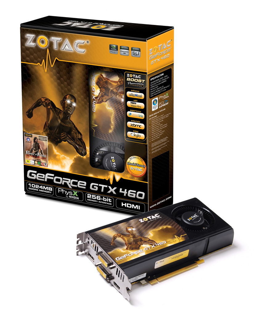 Immagine pubblicata in relazione al seguente contenuto: Da ZOTAC le GeForce GTX 460 1GB e GTX 460 Synergy Edition | Nome immagine: news13489_1.jpg