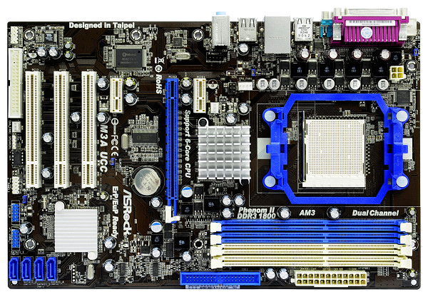 Media asset in full size related to 3dfxzone.it news item entitled as follows: ASRock lancia la motherboard M3A UCC per cpu AMD AM3 | Image Name: news13585_1.jpg