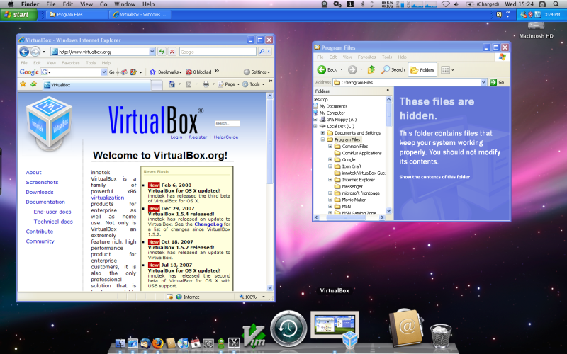 Immagine pubblicata in relazione al seguente contenuto: Sun rilascia VirtualBox 3.2.8 per Windows, OS X, Linux e Solaris | Nome immagine: news13644_3.png