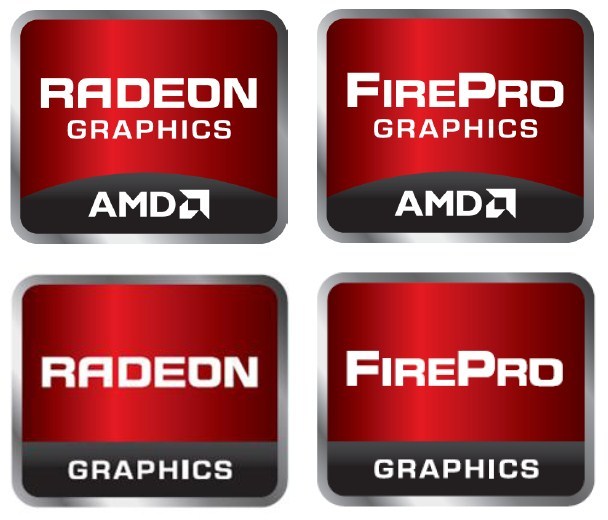 Immagine pubblicata in relazione al seguente contenuto: AMD, ecco i nuovi loghi Radeon e FirePro senza il brand ATI | Nome immagine: news13772_1.jpg