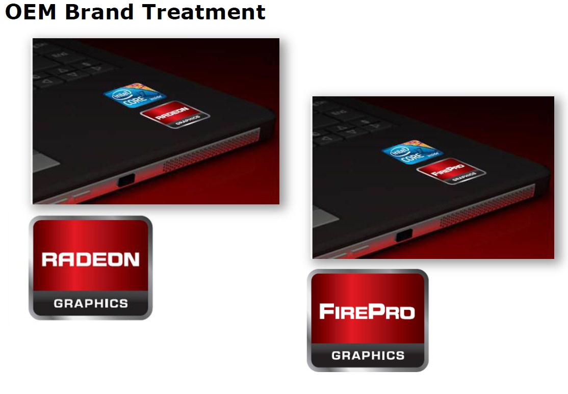 Media asset in full size related to 3dfxzone.it news item entitled as follows: AMD, ecco i nuovi loghi Radeon e FirePro senza il brand ATI | Image Name: news13772_2.jpg