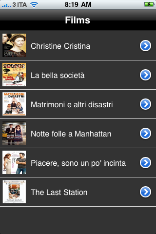 Immagine pubblicata in relazione al seguente contenuto: Cinema3, una app per iPhone dedicata a Grande Cinema 3 di H3G | Nome immagine: news13844_2.png