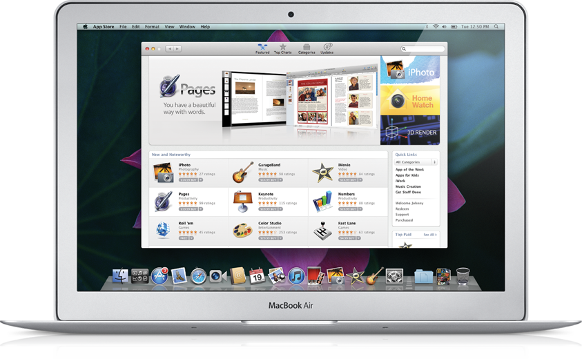 Immagine pubblicata in relazione al seguente contenuto: Da Apple una preview del nuovo Sistema Operativo Mac OS X Lion | Nome immagine: news14047_1.png