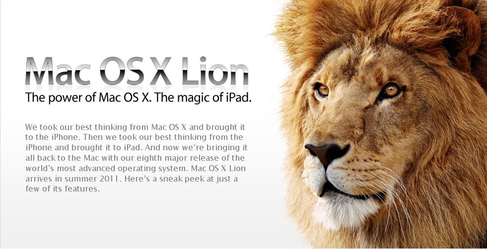 Immagine pubblicata in relazione al seguente contenuto: Da Apple una preview del nuovo Sistema Operativo Mac OS X Lion | Nome immagine: news14047_4.jpg