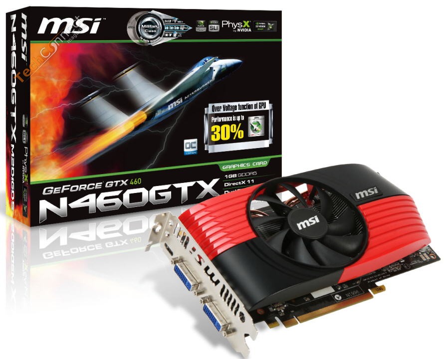 Immagine pubblicata in relazione al seguente contenuto: Ecco N460GTX, la nuova GTX 460 overclocked by factory di MSI | Nome immagine: news14282_1.jpg