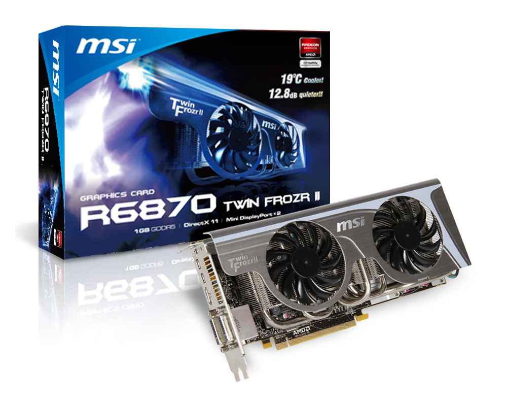 Media asset in full size related to 3dfxzone.it news item entitled as follows: Top Video Card: MSI R6870 Twin Frozr II e R6870 Twin Frozr II/OC | Image Name: news14320_1.jpg