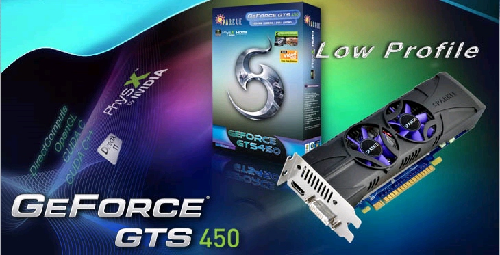 Immagine pubblicata in relazione al seguente contenuto: SPARKLE lancia la video card GeForce GTS 450 Low Profile | Nome immagine: news14500_1.jpg